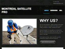 Tablet Screenshot of mtlsatellitepro.com